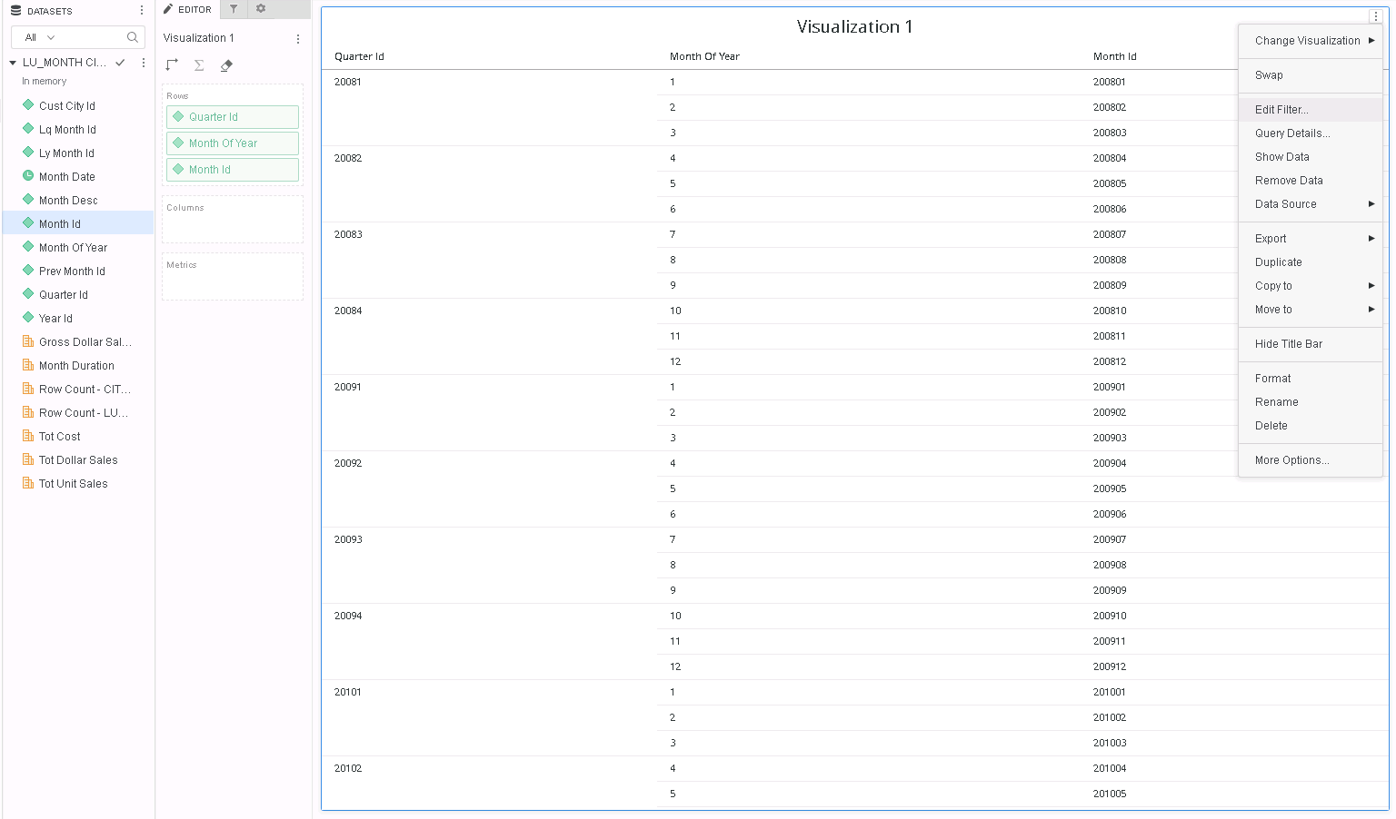 KB442384 Attribute outer join with preserve filter does not show