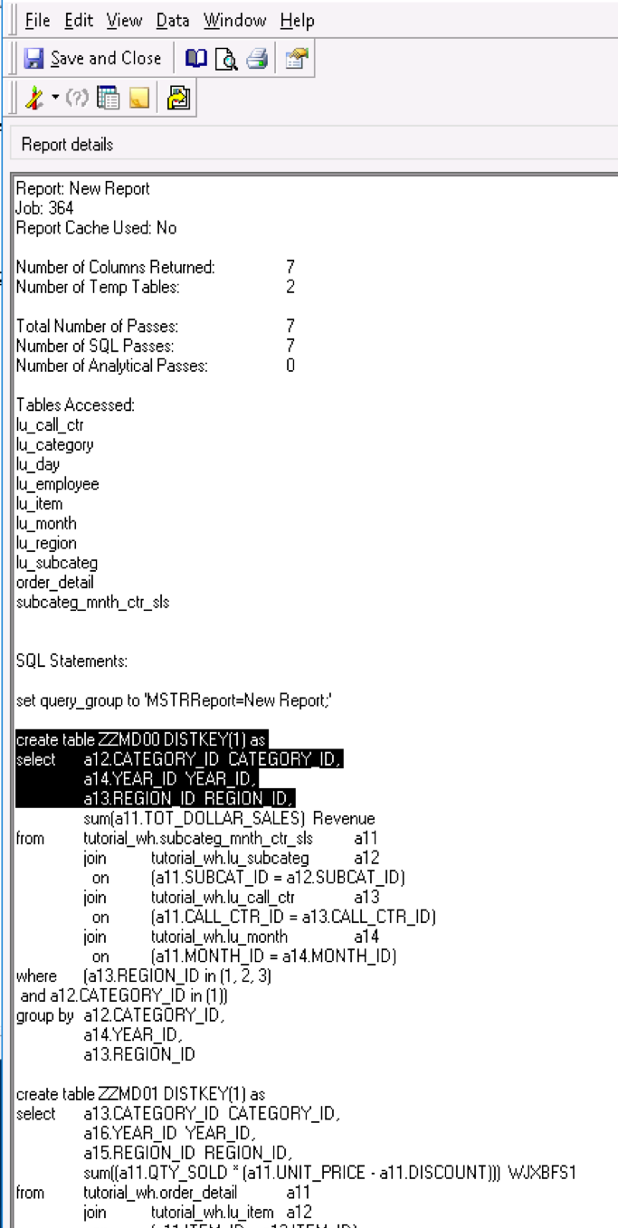 KB439474 Improving Performance of Multi Pass SQL using DISTKEY in