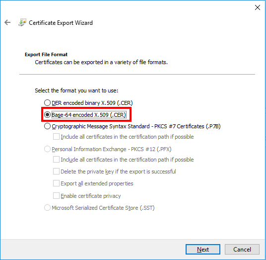 KB441533 How to create a .pem trust store with the certificate chain