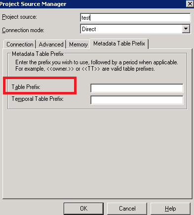 microstrategy source project invalid error object message name