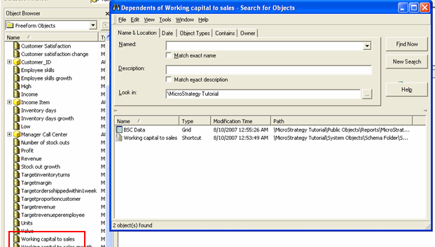 KB17429: How to delete an object from Object Browser panel in a ...