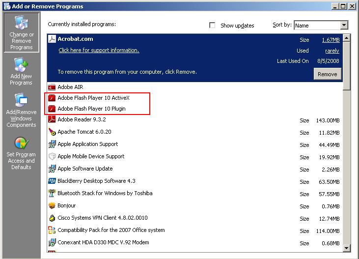 Get Adobe Flash Player 9.0