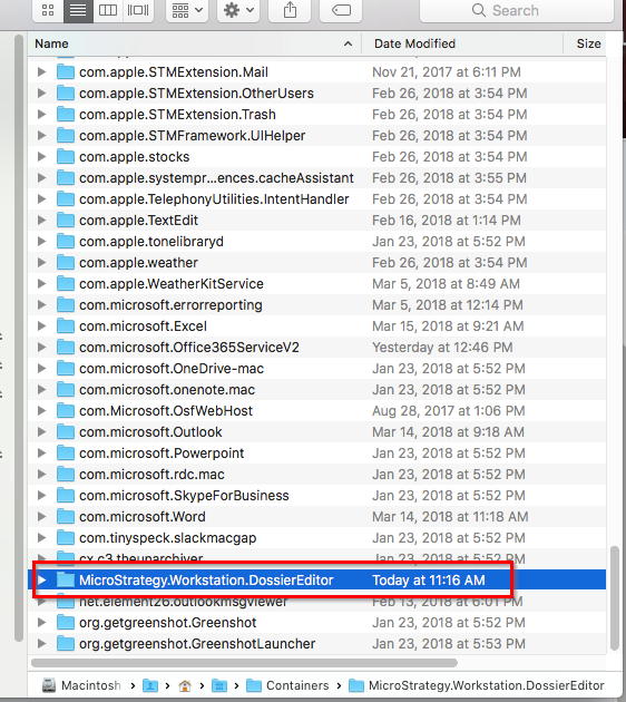 How to do a Complete UnInstall of MicroStrategy Workstation 10.10 on a Mac