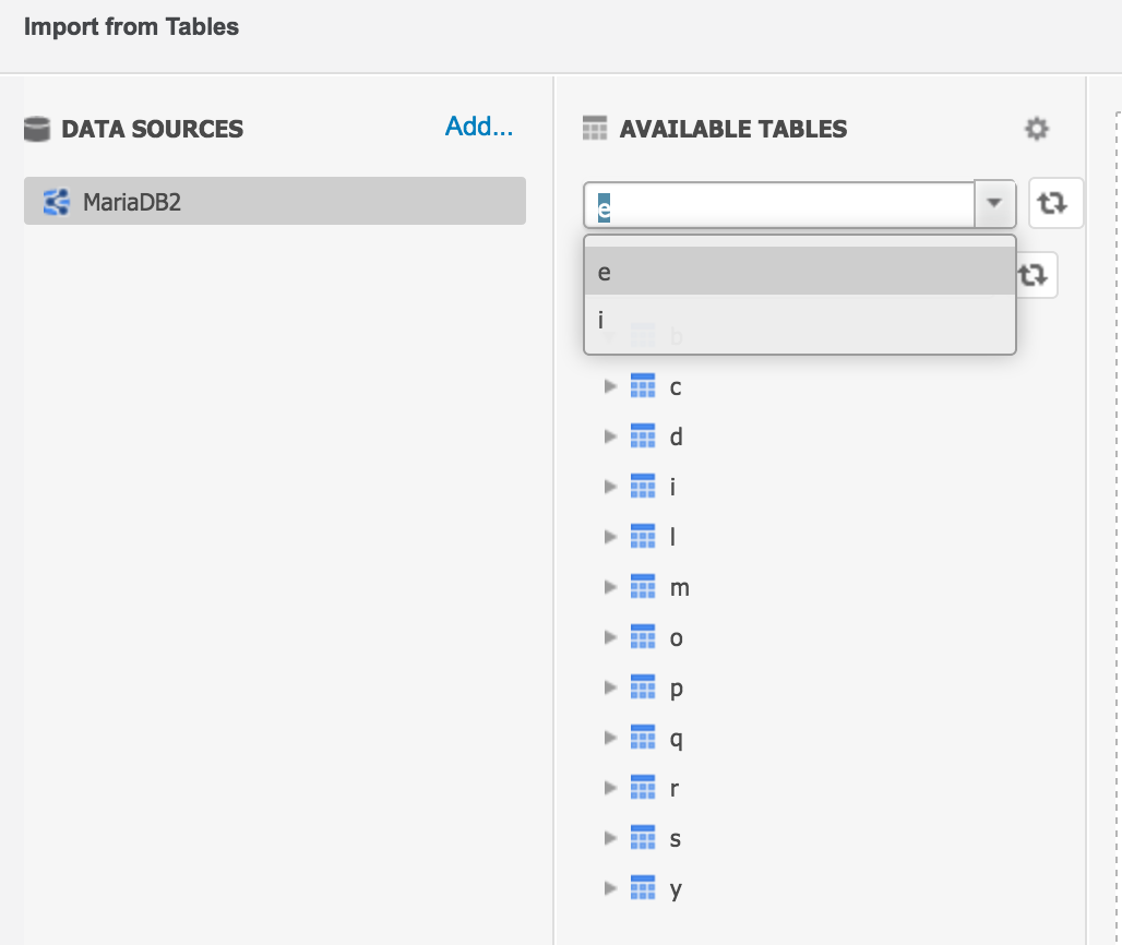 How to ensure proper encoding of table names for Amazon Aurora and