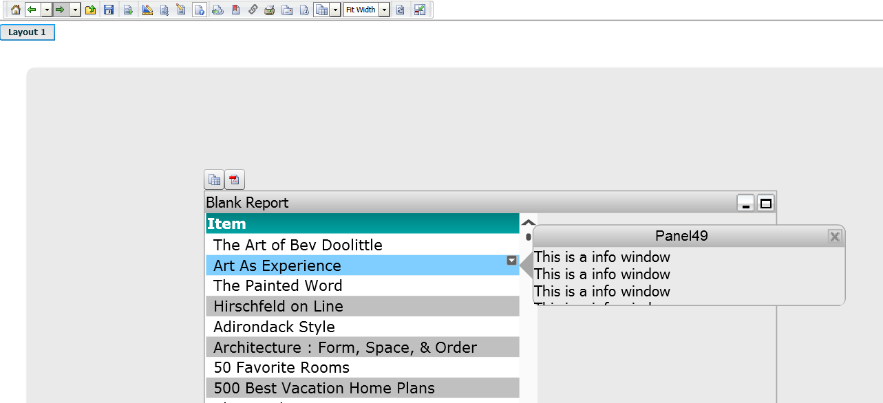 KB220670 Scroll bar for information window information disappears when