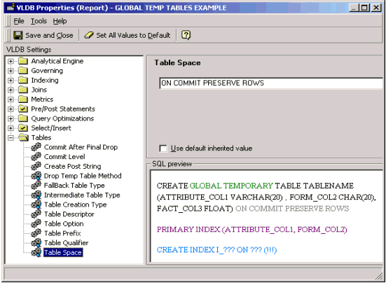How To Enable True Temporary Tables In