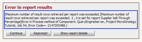KB32882: How to customize the error message "Maximum number of result ...