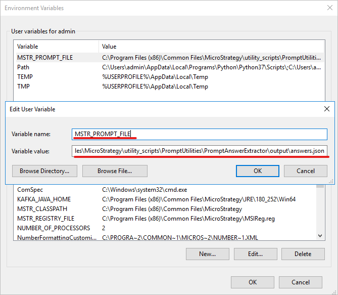 KB484332: Apply specific personal prompt answers provided in Narrowcast ...