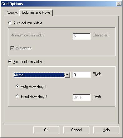 KB12571 How to hide the Metrics column from a Report Services