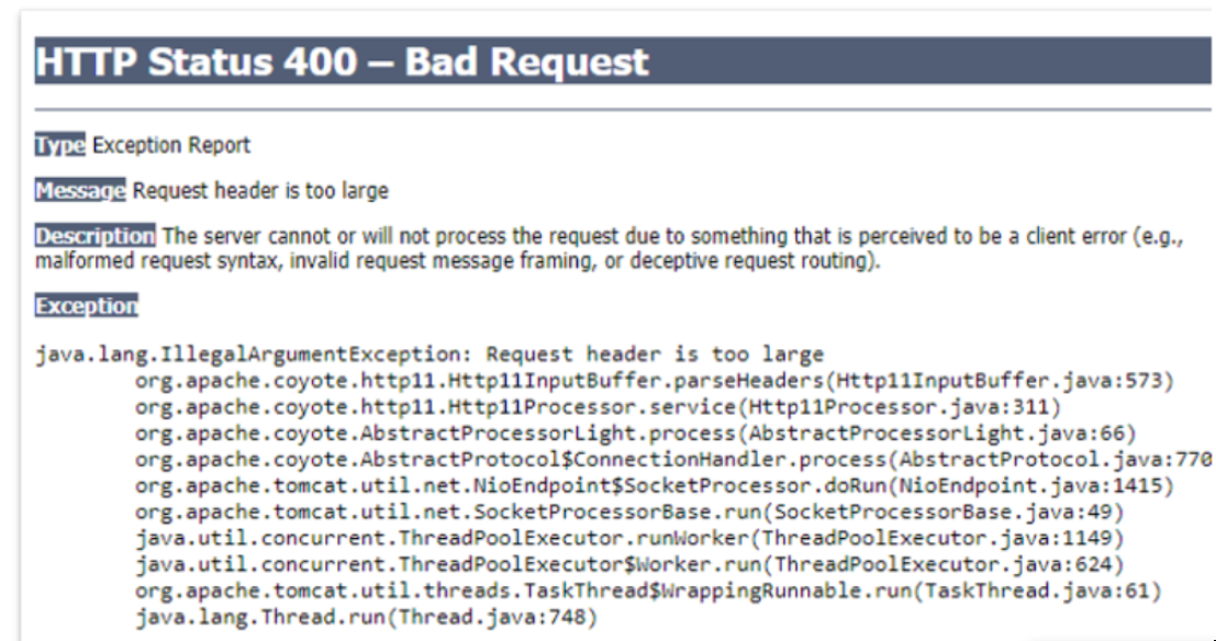 Kb485115 error http status 400 is encountered when using onedrive or