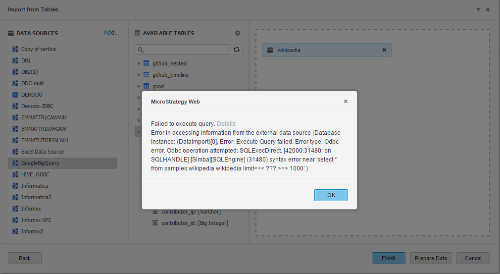 KB255685: An error message is displayed when importing data from 