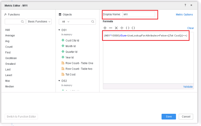 KB483186: Count metric is incorrectly calculated when it uses a ...